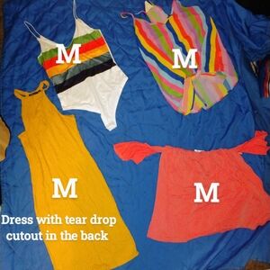 Colorful M Dresses and Top Collection